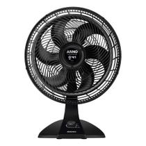 Ventilador De Mesa Ve3200b Turbo Force 2 Em 1 Arno Preto 220v