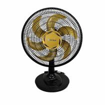 Ventilador de Mesa Ventimais Turbo 40cm 6 Pás Silencioso 127V Oscilante Preto Bronze Ventilador de Mesa Ventimais Turbo 40cm 6 Pás Silencioso 127V Oscilante Preto Bronze