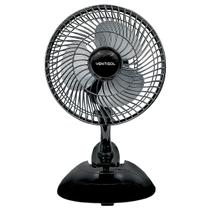 Ventilador de Mesa Ventisol Mini 20CM 3P 18W 127V Black - 19 Ventilador de Mesa Ventisol Mini 20CM 3P 18W 127V Black - 19