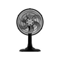 Ventilador de Mesa Ventisol Preto Turbo Premium 30cm 6 Pas Oscilante 127V