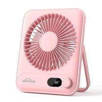 Ventilador de mesa WHATOOK Small 5000mAh 25h Bateria 100 velocidades