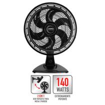 Ventilador de Mesa X-TREME 6, 2 em 1 40 cm 6 Pás 140w Ve60 127v Arno Ventilador de Mesa X-TREME 6, 2 em 1 40 cm 6 Pás 140w Ve60 127v Arno