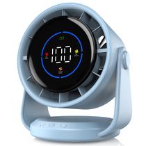 Ventilador de Mesa YOSHENMO 7,5" Turbo, Recarregável, Inclinação de 105 Ventilador de Mesa YOSHENMO 7,5" Turbo, Recarregável, Inclinação de 105