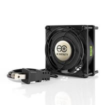 Ventilador de muffin AC Infinity AXIAL 8025 8x2,5 cm de alta velocidade 120V Ventilador de muffin AC Infinity AXIAL 8025 8x2,5 cm de alta velocidade 120V