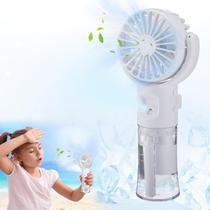 Ventilador de nebulização portátil portátil Apipi USB recarregável branco