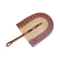 Ventilador De Palha Artesanal De Verão, Ventilador Portátil De Mão, Decoração De Parede Nórdica Para