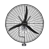 Ventilador De Parede 1,00 Metro Grade De Plástico 1/2 CV Preto VP1M2 220V Ventisol