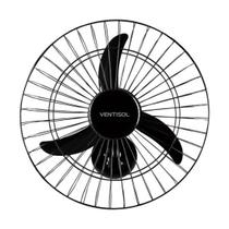 Ventilador de Parede 50CM 127V NEW Preto Ventisol