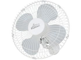 Ventilador De Parede 50cm Oscilante Premium Branco Grade de Aço Branca 170W Bivolt 71-5423 Ventidelta
