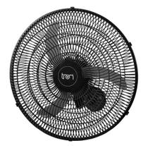 Ventilador De Parede 60cm Bivolt 200W Preto Metal Tron Ventilador De Parede 60cm Bivolt 200W Preto Metal Tron