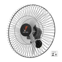 Ventilador de Parede 60cm Ventura Oscilante Preto Bivolt Ventidelta