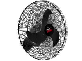 Ventilador De Parede 65cm Oscilante Super Delta Preto Grade de Aço Preta 230W Bivolt 75-6332 Ventidelta - Venti-Delta