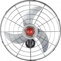 Ventilador De Parede 68cm Bivolt Power 70 Preto/prata Ventisol