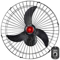 Ventilador de parede 70 cm oscilante bivolt preto - V70P (110V/220V)