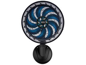 Ventilador de Parede Arno X-Treme 40cm 9 Pás 3 Velocidades Preto e Azul Escuro