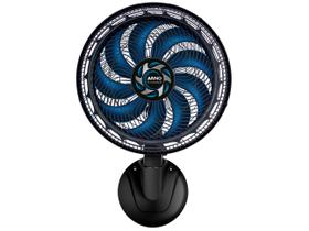 Ventilador de Parede Arno X-Treme 40cm 9 Pás 3 Velocidades Preto e Azul Escuro Ventilador de Parede Arno X-Treme 40cm 9 Pás 3 Velocidades Preto e Azul Escuro