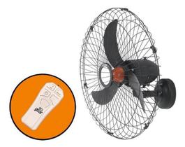 Ventilador De Parede Bivolt Com Controle Remoto - 70 Cm - Goar