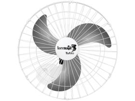 Ventilador de Parede Com Controle Remoto Tufão 60cm Branco Loren Sid bivolt Ventilador de Parede Com Controle Remoto Tufão 60cm Branco Loren Sid bivolt