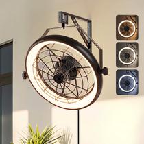 Ventilador de parede Fansconce 23" com luz e controle remoto, 6 velocidades Ventilador de parede Fansconce 23" com luz e controle remoto, 6 velocidades