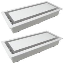 Ventilador de parede Fittes, 10 x 25 cm, plástico ABS, faça você mesmo, pacote com 2 unidades, algodão, branco