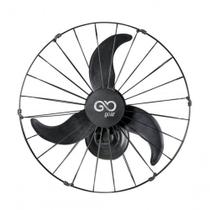 Ventilador de Parede Goar V60 60cm com 3 Pás Preto Molt 220V