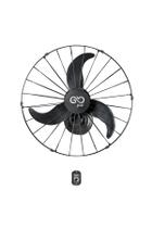 Ventilador De Parede Goar V60 Preto 60cm Potente 150w 220v