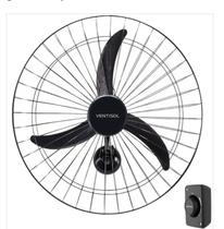 Ventilador de parede grade aço 60 cm bivolt ventisol