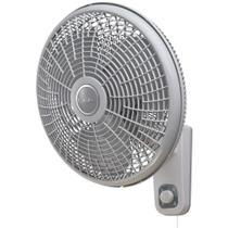 Ventilador de parede Lasko M16900 cinza oscilante de 16 polegadas e 3 velocidades