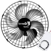 Ventilador de Parede Loren-Sid Tufão 50cm M2 160W Grade de Aço Preto Bivolt Ventilador de Parede Loren-Sid Tufão 50cm M2 160W Grade de Aço Preto Bivolt