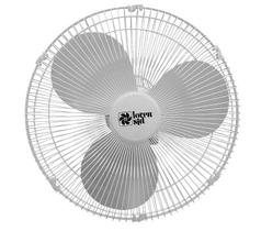 Ventilador de Parede Loren-Sid Turbo 40 Branco 127v Ref-813 Ventilador de Parede Loren-Sid Turbo 40 Branco 127v Ref-813