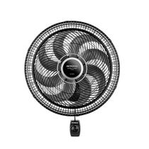 Ventilador de Parede Mondial Super Turbo 40cm 8 Pás 140W 127V Preto/Prata - VTX-40P-8P