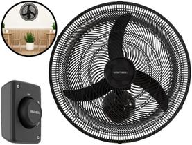 Ventilador De Parede New 50cm Para Lojas Indústria Escritório Academia 130w Preto Ventisol Ventilador De Parede New 50cm Para Lojas Indústria Escritório Academia 130w Preto Ventisol