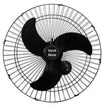 Ventilador de Parede Oscilante 60 cm Bivolt Preto