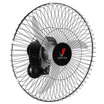 Ventilador De Parede Oscilante Ventidelta Ventura Grade De Aço 60CM 150W Bivolt Preto