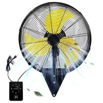 Ventilador de parede TMWINGS de 20 polegadas com 5500 CFM 3 velocidades Ventilador de parede TMWINGS de 20 polegadas com 5500 CFM 3 velocidades