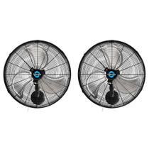Ventilador de parede Tornado Pro Series 16 polegadas, pacote com 2