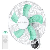 Ventilador de parede VAGKRI de 16 polegadas com 5 pás e 5 velocidades, branco Ventilador de parede VAGKRI de 16 polegadas com 5 pás e 5 velocidades, branco