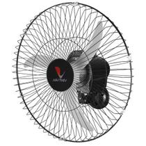 Ventilador De Parede Venti-Delta Linha Ventura 60cm 3 Pás Grade De Aço 150W Bivolt Cor Preto