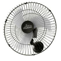 Ventilador de Parede Venti-Delta Premium 60cm Bivolt Grade de Aço Preto 73-6425