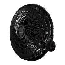 Ventilador de Parede Ventisol 50cm New - Controle de Velocidades, 3 Pás, Preto