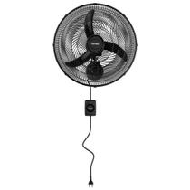 Ventilador de Parede Ventisol New 50 cm com Grade Plástica, Preto 220 Volts Ventilador de Parede Ventisol New 50 cm com Grade Plástica, Preto 220 Volts