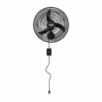 Ventilador de Parede Ventisol New 50cm Preto Oscilante Forte Profissional 3 Velocidades Alta Potência Silencioso Voltage Ventilador de Parede Ventisol New 50cm Preto Oscilante Forte Profissional 3 Velocidades Alta Potência Silencioso Voltage