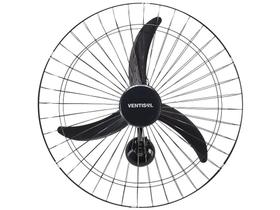 Ventilador de Parede Ventisol New Premium 60cm - 3 Pás 3 Velocidades Preto Ventilador de Parede Ventisol New Premium 60cm - 3 Pás 3 Velocidades Preto
