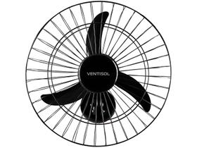 Ventilador de Parede Ventisol Oscilante 50cm 3 Velocidades - 220 - Preto