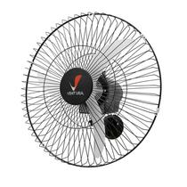 Ventilador de Parede Ventura 60cm Preto Bivolt Venti-Delta