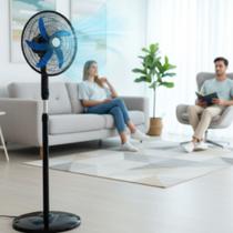 Ventilador de Pé Pedestal Silencioso 3 Velocidades Voltagem:127V Ventilador de Pé Pedestal Silencioso 3 Velocidades Voltagem:127V