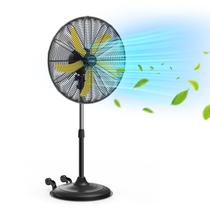 Ventilador de pedestal CCGIRU 20" de 3 velocidades Heavy Duty Industrial