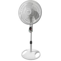 Ventilador de pedestal Lasko 1646 oscilante de 16 polegadas branco