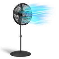 Ventilador de pedestal Lasko 1827 oscilante de 3 velocidades ajustável 18