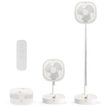 Ventilador de pedestal Magesh Foldaway com bateria recarregável 7200mAh Ventilador de pedestal Magesh Foldaway com bateria recarregável 7200mAh